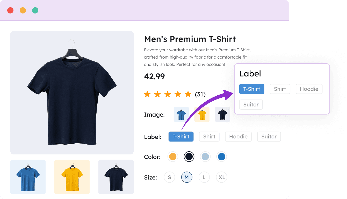 Label Variation Swatch